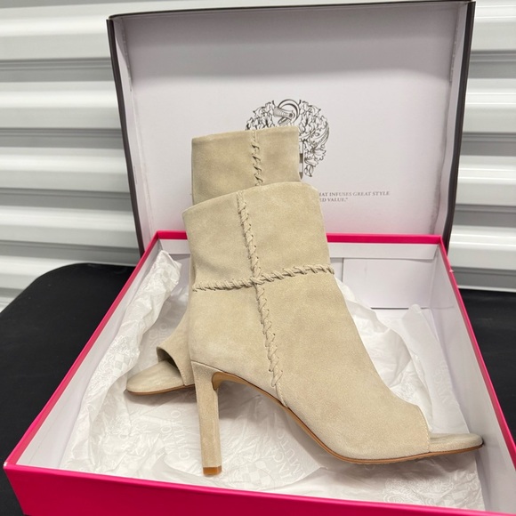 Vince Camuto Sashane Suede High Heel Boots - Picture 1 of 3
